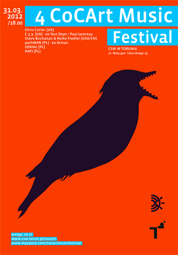 Centre of Contemporary Art and Music Festival Poster 2012